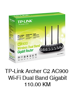TP-Link Archer C2 AC900 Wireless Dual Band Gigabit Router